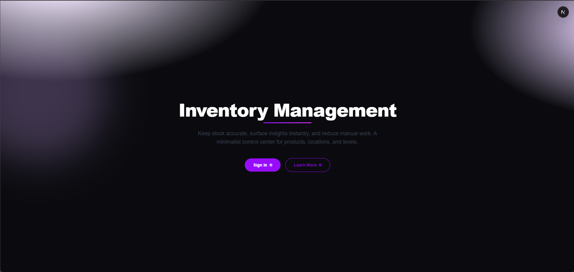 Inventory System